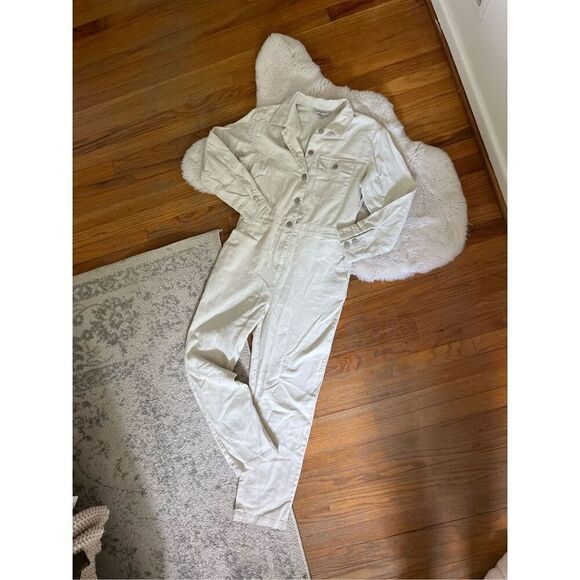 Sandy Liang x Target Long Sleeve Painters Twill Jumpsuit Size 6 - Picture 5 of 9